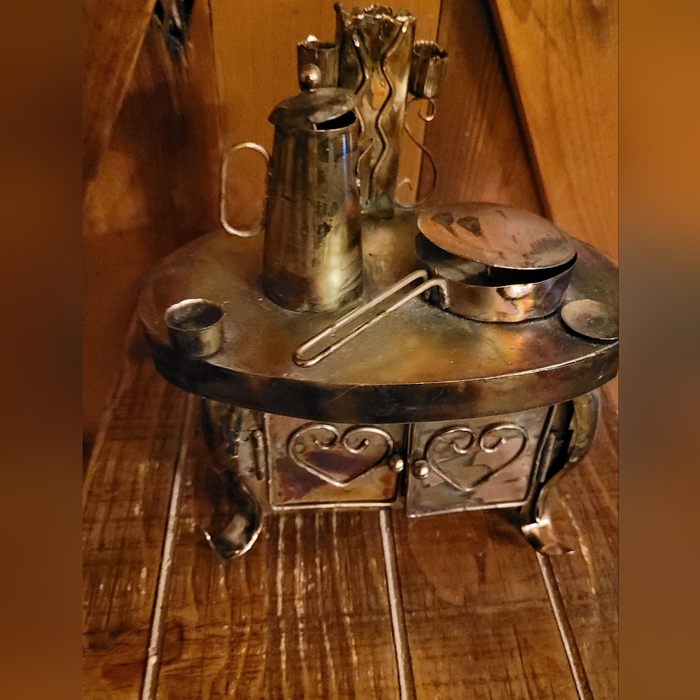 Berkeley Designs Rare Vintage Copper Stove Music Box Plays My Favorite Things